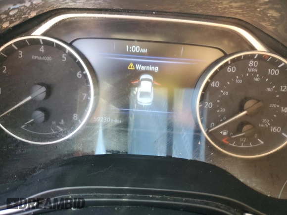 2018 Nissan Maxima SR with VIN 1N4AA6AP7JC365359, listed as a Copart auction lot 73335024 with 59,230 mi miles and Salvage Title. Bid and sale history available at carsss.com. Image 9.