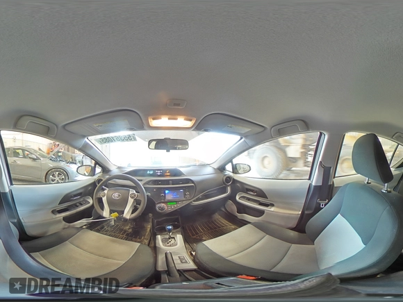 2014 Toyota Prius One with VIN JTDKDTB33E1564829, listed as a Copart auction lot 55361085 with 130,251 mi miles and Non Repairable. Bid and sale history available at DreamBid. Image 14.