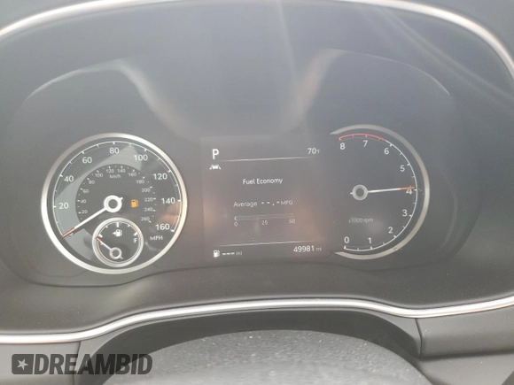 2021 Genesis GV80 with VIN KMUHBDSB1MU040490, listed as a Copart auction lot 58722915 with 49,981 mi miles and Salvage title. Bid and sale history available at DreamBid. Image 9.