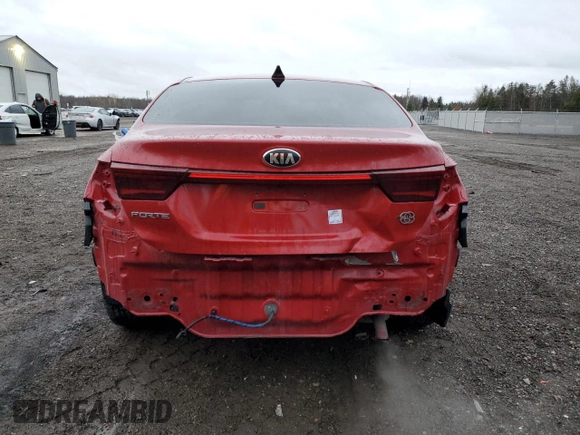 2019 Kia Forte LXS with VIN 3KPF24AD3KE077730, listed as a Copart auction lot 81491144 with 127,355 mi miles and Salvage Title. Bid and sale history available at carsss.com. Image 6.