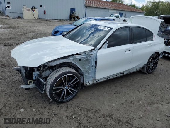 2020 BMW 3 Series M340i xDrive with VIN WBA5U9C01LA380102, listed as a Copart auction lot 50510943 with 42,942 mi miles and . Bid and sale history available at DreamBid. Image 1.