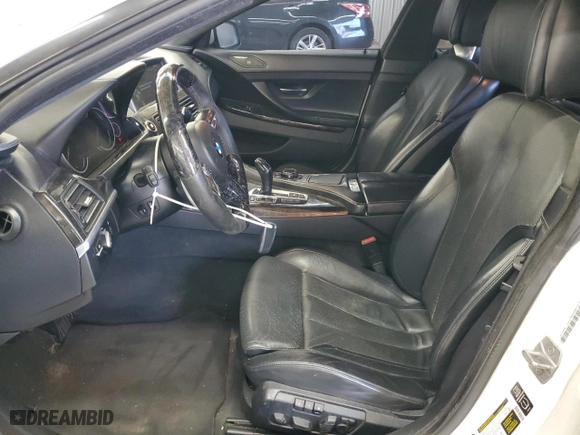2015 BMW 6 Series 650i with VIN WBA6B2C5XFD799226, listed as a Copart auction lot 51317235 with 128,464 mi miles and Clean Title. Bid and sale history available at carsss.com. Image 7.