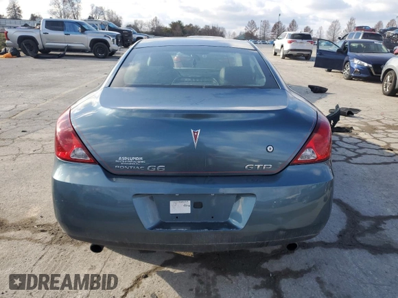 2006 Pontiac G6 GTP with VIN 1G2ZM171064128230, listed as a Copart auction lot 84662214 with 0 mi miles and Salvage Title. Bid and sale history available at carsss.com. Image 6.
