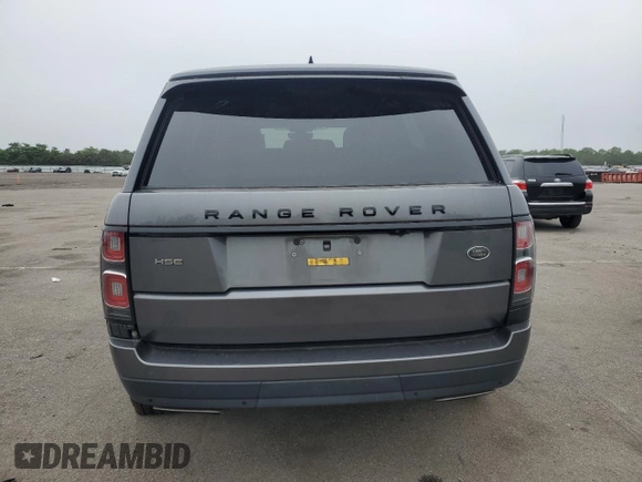 2019 Land Rover Range Rover HSE с VIN SALGS2SV1KA533848, выставлен на аукционе Copart как лот 61003145 с пробегом 48 422 миль миль и Списание • Salvage title. История ставок и продаж доступна на DreamBid. Изображение 6.