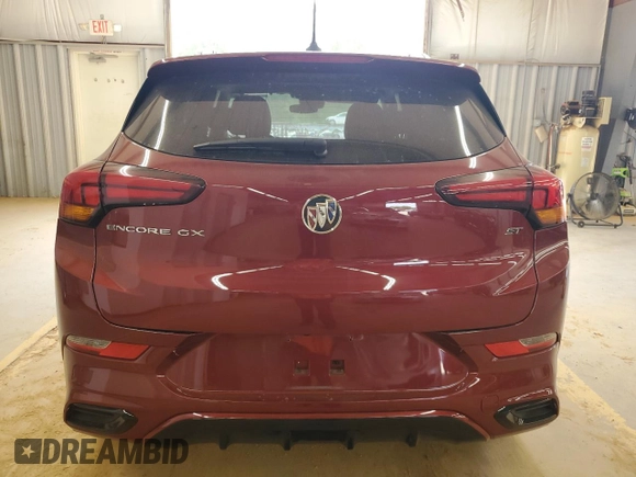 2023 Buick Encore GX Select с VIN KL4MMDSL3PB067401, выставлен на аукционе Copart как лот 53920045 с пробегом 24 140 миль миль и Списание • Salvage title. История ставок и продаж доступна на DreamBid. Изображение 6.