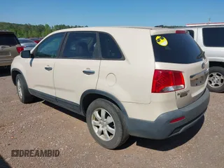 2011 Kia Sorento LX with VIN 5XYKT3A13BG035413, listed as a IAAI auction lot 41951657 with 237,119 mi miles. Bid and sale history available at carsss.com. Image 3.