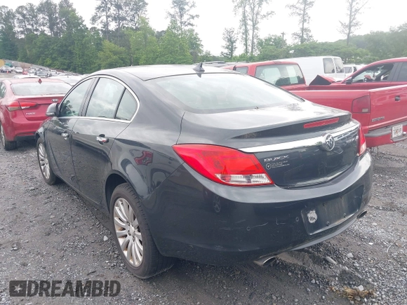 2013 Buick Regal Turbo Premium 1 with VIN 2G4GS5EV2D9165484, listed as a IAAI auction lot 42200767 with 175,885 mi miles and . Bid and sale history available at DreamBid. Image 3.
