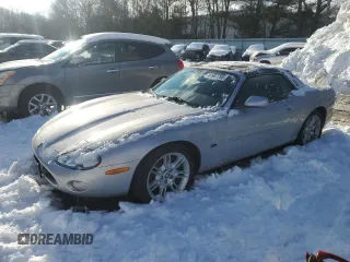 2002 Jaguar XK with VIN SAJDA42C52NA24351, listed as a Copart auction lot 41907795 with 90,198 mi miles and Clean Title. Bid and sale history available at DreamBid. Image 1.