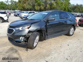 2020 Chevrolet Equinox LT with VIN 3GNAXKEV8LS515364, listed as a Copart auction lot 50362075 with 101,077 mi miles and Non Repairable. Bid and sale history available at carsss.com. Image 1.