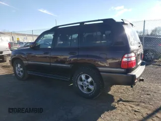2004 Toyota Land Cruiser with VIN JTEHT05J742063193, listed as a Copart auction lot 83207844 with 189,844 mi miles and Clean Title. Bid and sale history available at carsss.com. Image 2.
