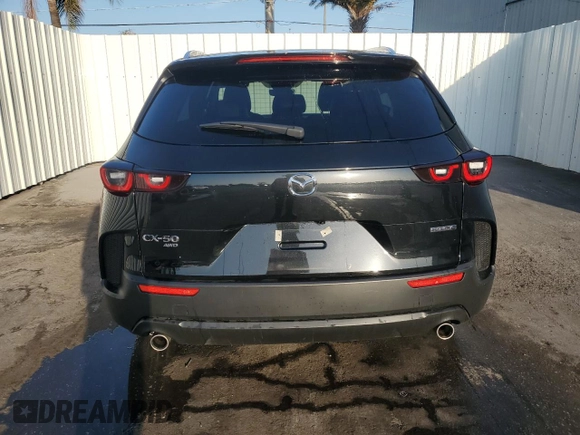 2025 Mazda CX-50 S Preferred with VIN 7MMVABBMXSN319510, listed as a Copart auction lot 54824545 with 12,554 mi miles and Clean Title. Bid and sale history available at carsss.com. Image 6.