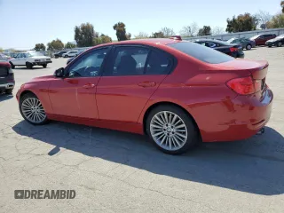 2013 BMW 3 Series 328i with VIN WBA3C1G57DNR47232, listed as a Copart auction lot 52994145 with 103,929 mi miles and Salvage Title. Bid and sale history available at carsss.com. Image 2.