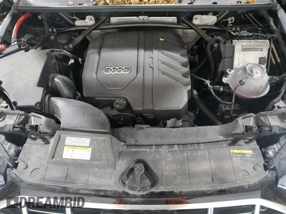 2024 Audi Q5 Premium Plus with VIN WA1BBAFY6R2017287, listed as a Copart auction lot 49304225 with 13,313 mi miles and Salvage title. Bid and sale history available at DreamBid. Image 12.