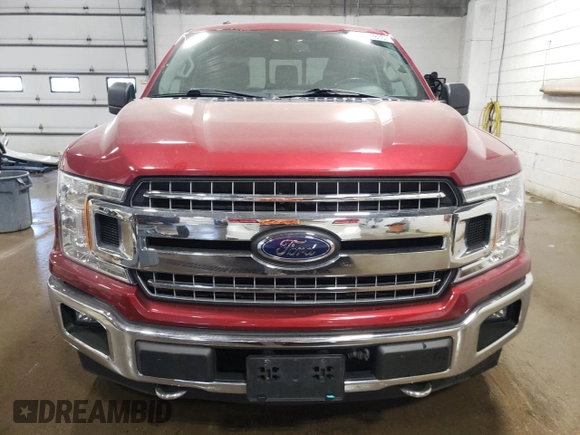 2018 Ford F-150 XL with VIN 1FTEX1EB5JKG11021, listed as a Copart auction lot 56279835 with 72,232 mi miles and Salvage title. Bid and sale history available at DreamBid. Image 5.