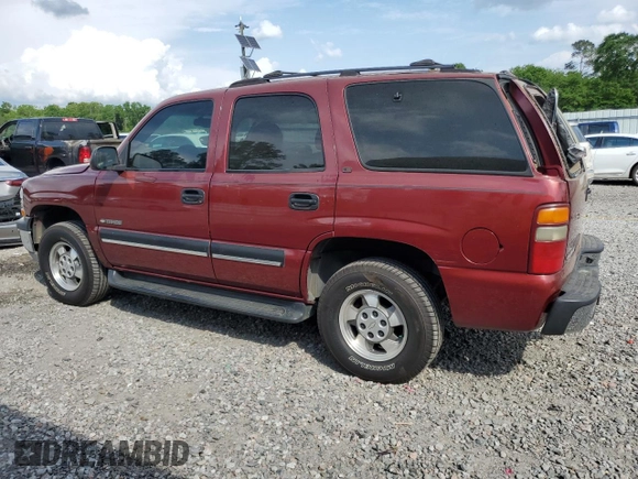 2001 Chevrolet Tahoe LS z VIN 1GNEC13T21J188189, wystawiony jako Copart lot #54394105 z przebiegiem 383 066 mil mil oraz Szkoda całkowita • Salvage title. Historia ofert i sprzedaży dostępna na DreamBid. Obrazek 2.