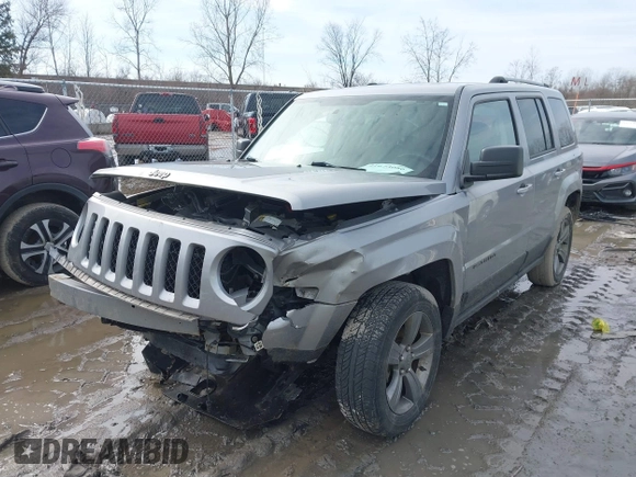 2016 Jeep Patriot Sport with VIN 1C4NJRBB8GD647299, listed as a IAAI auction lot 41673086 with 95,321 mi miles and . Bid and sale history available at DreamBid. Image 2.