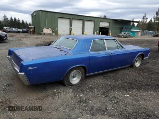 1967 Lincoln Continental with VIN 7Y82G808697, listed as a Copart auction lot 45420305 with 5,451 mi miles and Clean Title. Bid and sale history available at DreamBid. Image 3.
