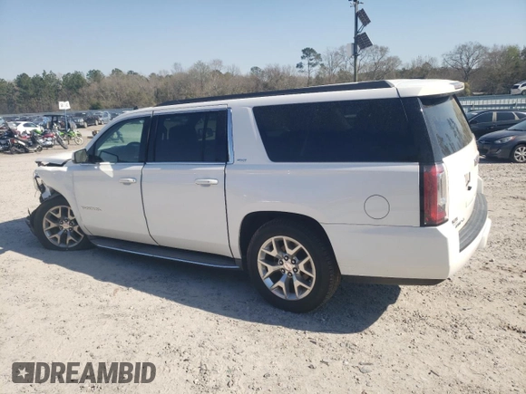 2015 GMC Yukon XL SLT with VIN 1GKS1HKC2FR118409, listed as a Copart auction lot 49601445 with 115,970 mi miles and Salvage Title. Bid and sale history available at carsss.com. Image 2.