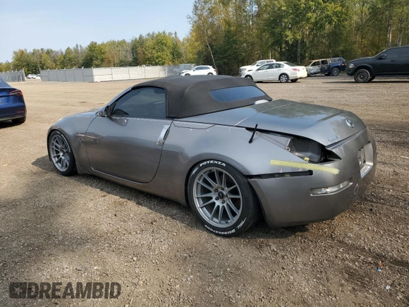2008 Nissan 350Z Enthusiast with VIN JN1BZ36AX8M850015, listed as a Copart auction lot 75300244 with 127,278 mi miles and Clean Title. Bid and sale history available at DreamBid. Image 2.