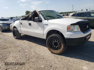 2007 Ford F-150 XLT with VIN 1FTRW12WX7KD38789, listed as a Copart auction lot 56630735 with Not provided miles and Salvage title. Bid and sale history available at DreamBid. Image 4.