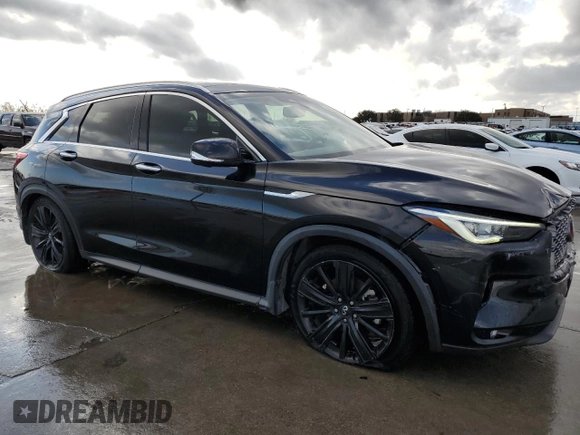 2020 Infiniti QX50 Luxe с VIN 3PCAJ5M11LF113589, выставлен на аукционе Copart как лот 84728704 с пробегом 45 489 миль миль и Чистый • Clean title. История ставок и продаж доступна на DreamBid. Изображение 4.