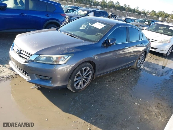 2014 Honda Accord Sedan Sport with VIN 1HGCR2F51EA288082, listed as a IAAI auction lot 41709199 with 148,547 mi miles. Bid and sale history available at carsss.com. Image 2.