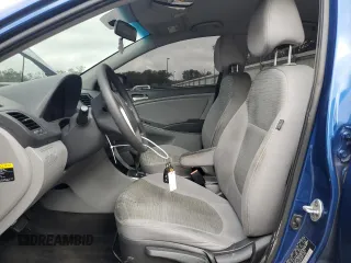 2017 Hyundai Accent SE with VIN KMHCT4AE5HU279435, listed as a Copart auction lot 87079404 with 126,166 mi miles and Salvage Title. Bid and sale history available at carsss.com. Image 7.