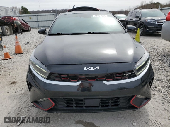 2022 Kia Forte GT with VIN 3KPF44AC0NE456173, listed as a Copart auction lot 48907565 with 36,508 mi miles and Salvage Title. Bid and sale history available at carsss.com. Image 5.