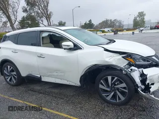 2024 Nissan Murano SL with VIN 5N1AZ2CJ1RC125963, listed as a IAAI auction lot 41809276 with 4,626 mi miles. Bid and sale history available at carsss.com. Image 6.