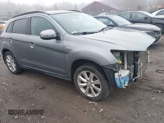 2015 Mitsubishi Outlander GT with VIN 4A4AR4AW1FE025238, listed as a IAAI auction lot 41905047 with 133,322 mi miles and . Bid and sale history available at DreamBid. Image 1.