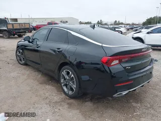 2022 Kia K5 EX with VIN 5XXG34J28NG089755, listed as a IAAI auction lot 41337957 with 69,691 mi miles. Bid and sale history available at carsss.com. Image 3.