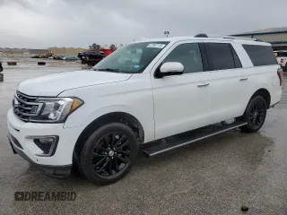 2019 Ford Expedition Max Limited with VIN 1FMJK1KT5KEA28602, listed as a Copart auction lot 47787115 with 124,721 mi miles and Clean Title. Bid and sale history available at DreamBid. Image 1.