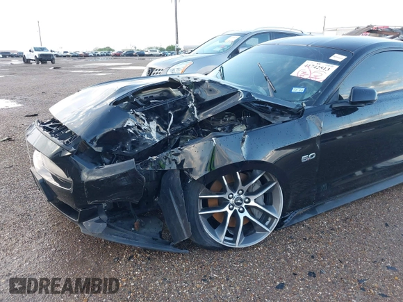 2017 Ford Mustang GT with VIN 1FA6P8CF3H5265441, listed as a IAAI auction lot 41742513 with 19,345 mi miles and . Bid and sale history available at DreamBid. Image 6.