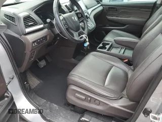 2020 Honda Odyssey EX-L with VIN 5FNRL6H72LB048687, listed as a Copart auction lot 51495345 with 54,121 mi miles and Salvage Title. Bid and sale history available at carsss.com. Image 7.