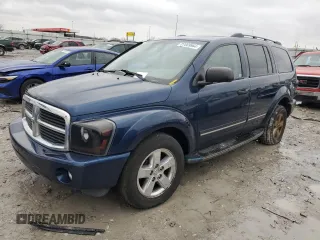2006 Dodge Durango Limited z VIN 1D8HB582X6F183303, wystawiony jako Copart lot #87069964 z przebiegiem 181 065 mil mil oraz Szkoda całkowita • Salvage title. Historia ofert i sprzedaży dostępna na DreamBid. Obrazek 1.