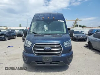 2020 Ford Transit Passenger XL with VIN 1FBVU4XG4LKB19039, listed as a Copart auction lot 60059294 with 102,994 mi miles and Salvage Title. Bid and sale history available at DreamBid. Image 5.