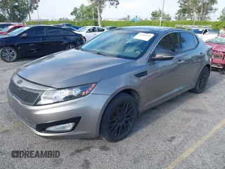 2013 Kia Optima EX with VIN 5XXGN4A7XDG106303, listed as a IAAI auction lot 42209976 with Not provided miles and . Bid and sale history available at DreamBid. Image 18.