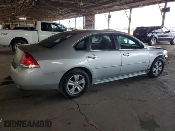 2016 Chevrolet Impala LS with VIN 2G1WA5E30G1151063, listed as a Copart auction lot 59731795 with 63,463 mi miles and Salvage title. Bid and sale history available at DreamBid. Image 3.