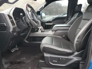 2020 Ford F-150 Raptor with VIN 1FTFW1RG2LFB42527, listed as a Copart auction lot 53603035 with 59,009 mi miles and Salvage Title. Bid and sale history available at carsss.com. Image 7.