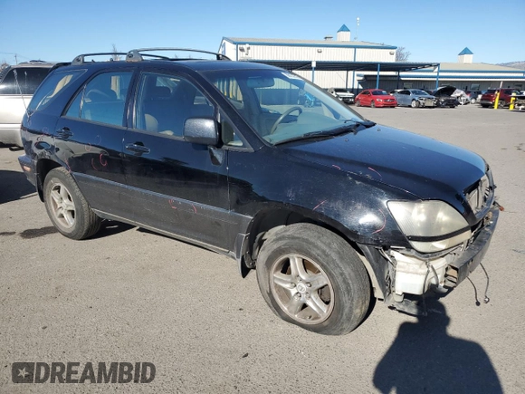1999 Lexus RX 300 Luxury SUV with VIN JT6HF10U2X0061040, listed as a Copart auction lot 88153515 with 192,384 mi miles and Salvage Title. Bid and sale history available at carsss.com. Image 4.