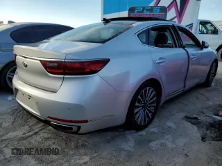 2018 Kia Cadenza Premium with VIN KNALC4J19J5124742, listed as a Copart auction lot 75203524 with Not Provided miles and Non Repairable. Bid and sale history available at DreamBid. Image 3.