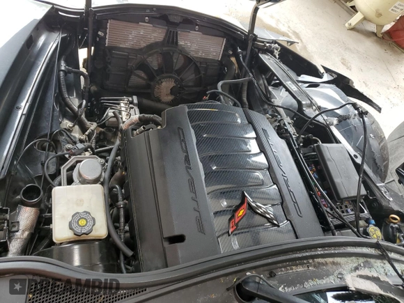 2017 Chevrolet Corvette Grand Sport 2LT with VIN 1G1YY2D72H5118623, listed as a Copart auction lot 57045665 with 23,711 mi miles and Salvage title. Bid and sale history available at DreamBid. Image 11.
