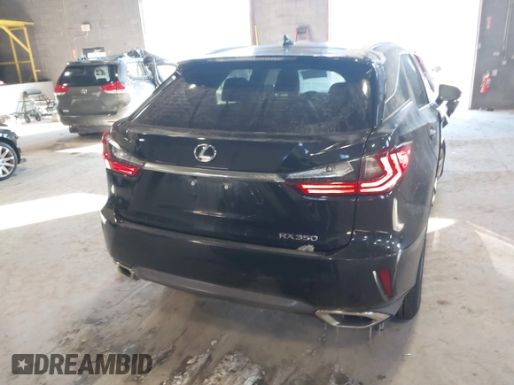 2017 Lexus RX with VIN 2T2BZMCA0HC089740, listed as a IAAI auction lot 41356053 with 65,196 mi miles. Bid and sale history available at carsss.com. Image 16.