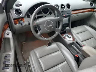 2003 Audi A4 3.0L with VIN WAUAT48H03K017352, listed as a Copart auction lot 82032444 with 155,535 mi miles and Salvage Title. Bid and sale history available at carsss.com. Image 8.