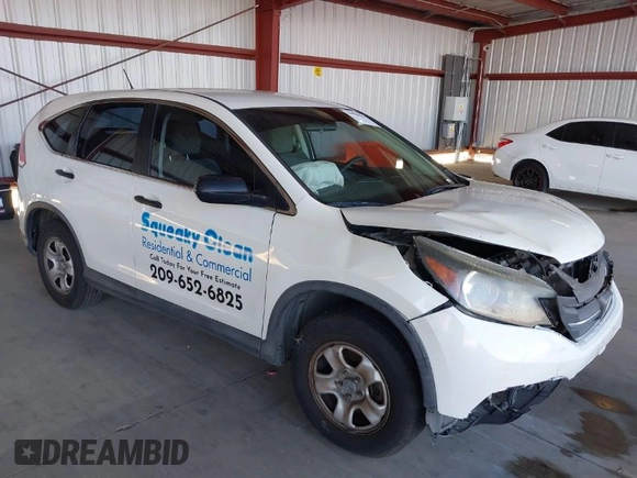 2013 Honda CR-V LX with VIN 5J6RM3H31DL025726, listed as a IAAI auction lot 40658785 with 262,021 mi miles. Bid and sale history available at carsss.com. Image 1.