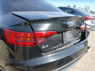 2017 Audi A4 Premium Plus with VIN WAUENAF42HN019863, listed as a IAAI auction lot 42046853 with 112,667 mi miles. Bid and sale history available at carsss.com. Image 19.