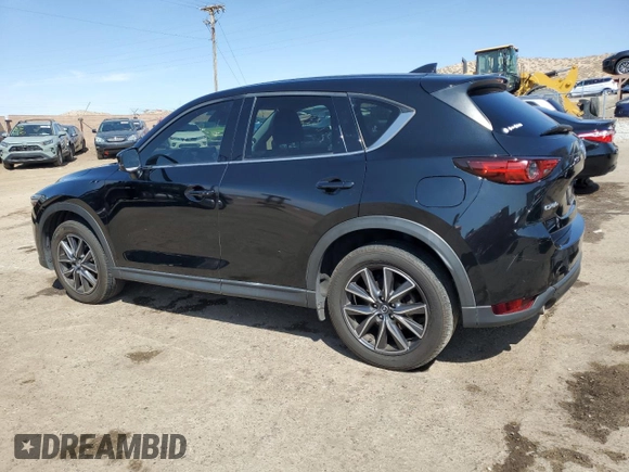 2018 Mazda CX-5 Grand Touring with VIN JM3KFADM9J1336792, listed as a Copart auction lot 52209435 with 107,852 mi miles and Salvage Title. Bid and sale history available at DreamBid. Image 2.