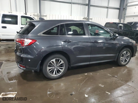 2016 Acura RDX Advance Pkg with VIN 5J8TB4H76GL003219, listed as a Copart auction lot 88543725 with 67,968 mi miles and Salvage Title. Bid and sale history available at carsss.com. Image 3.