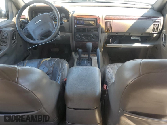 2001 Jeep Grand Cherokee Limited with VIN 1J4GW58N11C568908, listed as a Copart auction lot 55697175 with 214,491 mi miles and Clean Title. Bid and sale history available at DreamBid. Image 8.