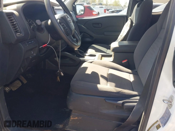 2024 Nissan Frontier S with VIN 1N6ED1CL0RN600097, listed as a IAAI auction lot 41879961 with 21,785 mi miles and . Bid and sale history available at DreamBid. Image 5.